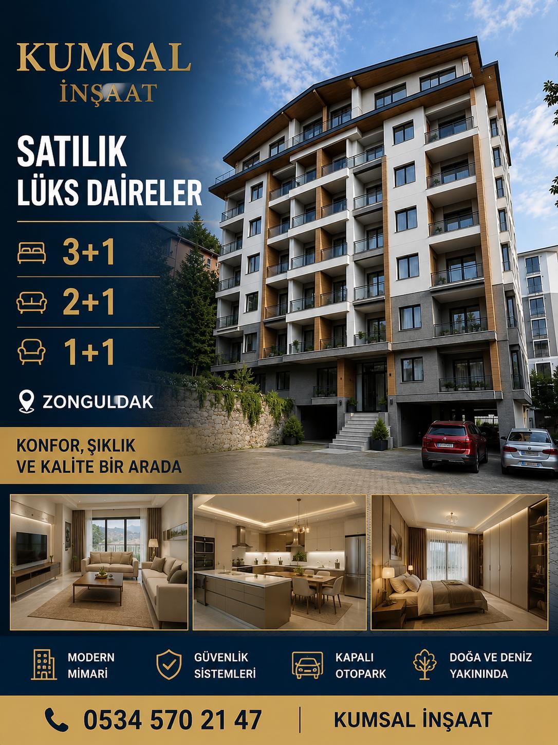 Kumsal İnşaat Zonguldak projesi detay görseli